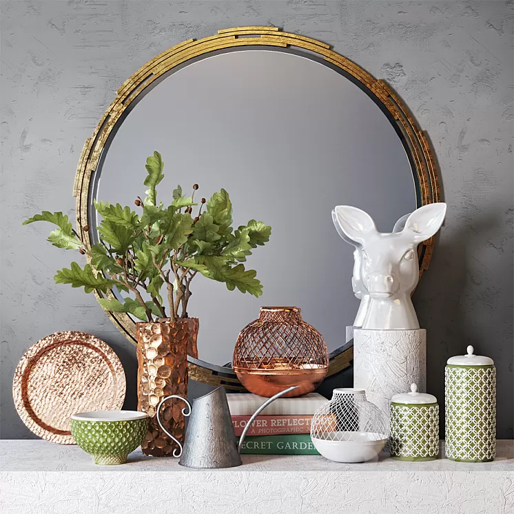 Decorative set 3D Model