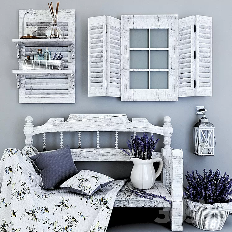 Decorative set 3D Model