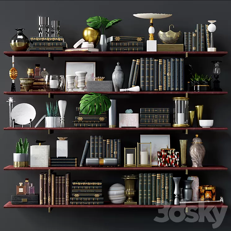 Decorative set 3D Model