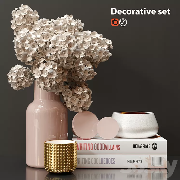 Decorative set 3D Model