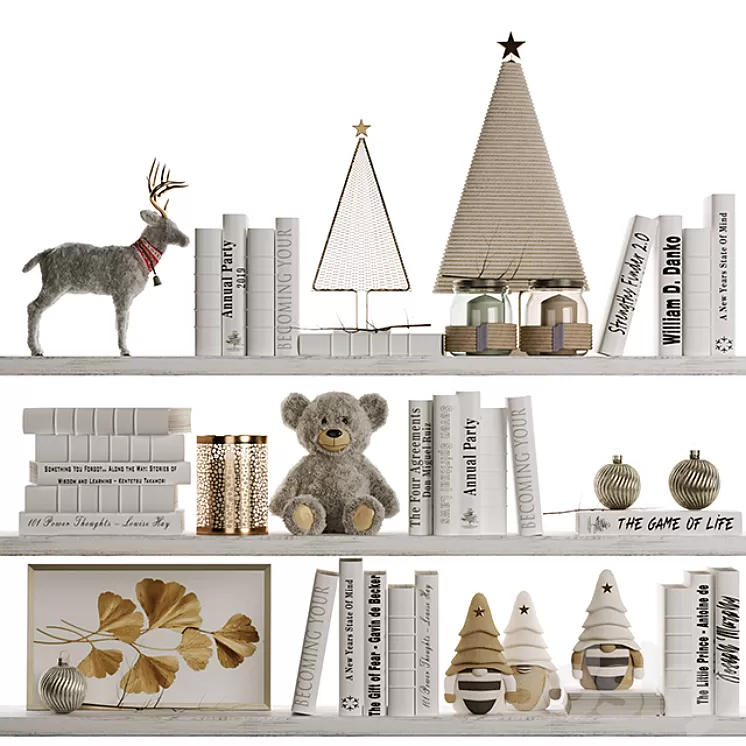 Decorative set 3D Model