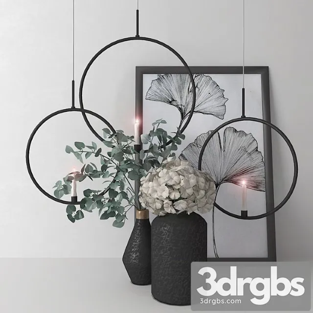 Decorative set  3D Model Download