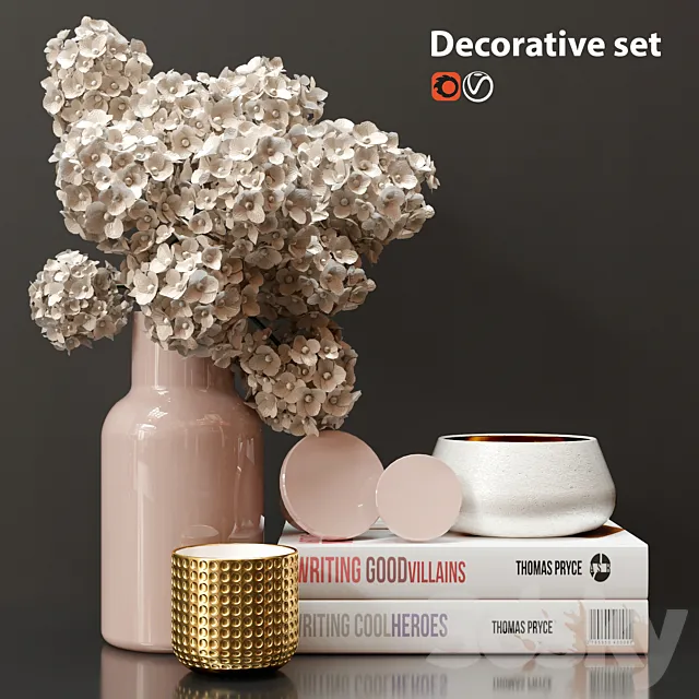 Decorative set 3DModel