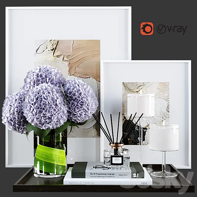 Decorative set 3DModel