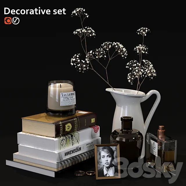 Decorative set 3DModel
