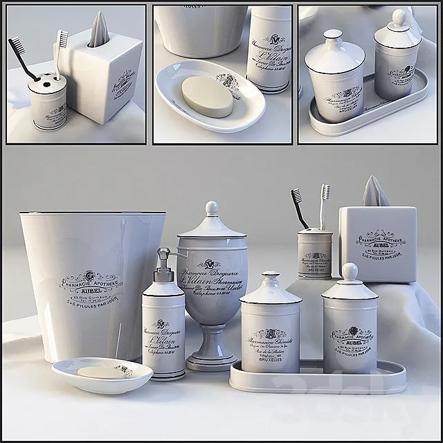 decorative set 3DModel decorative set 3DModel