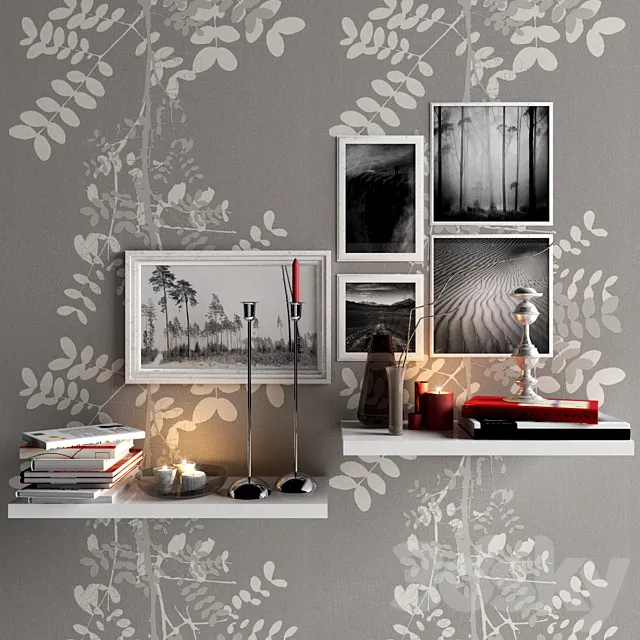 Decorative set 3DModel Decorative set 3DModel