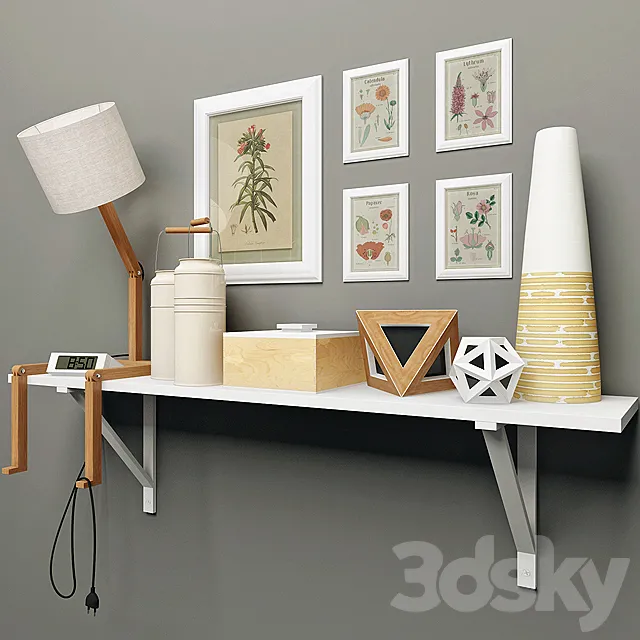 decorative set 3DModel decorative set 3DModel