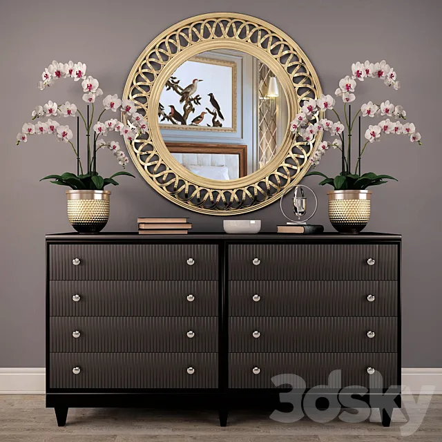 Decorative set 3D Model Decorative set 3D Model