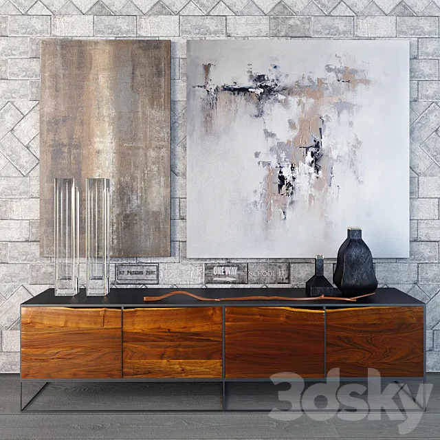 Decorative set 3DModel Decorative set 3DModel