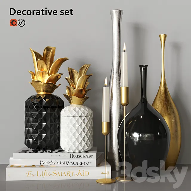 Decorative set 3DModel
