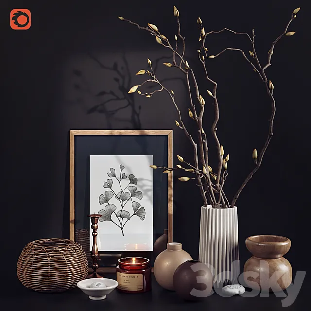 Decorative set 3DModel