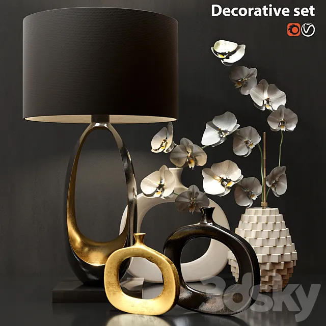 Decorative set 3DModel