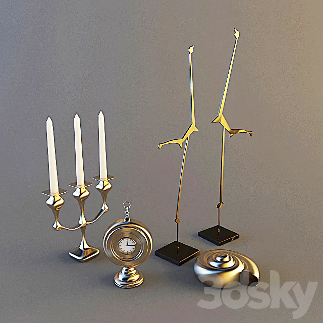 decorative set 3DModel decorative set 3DModel