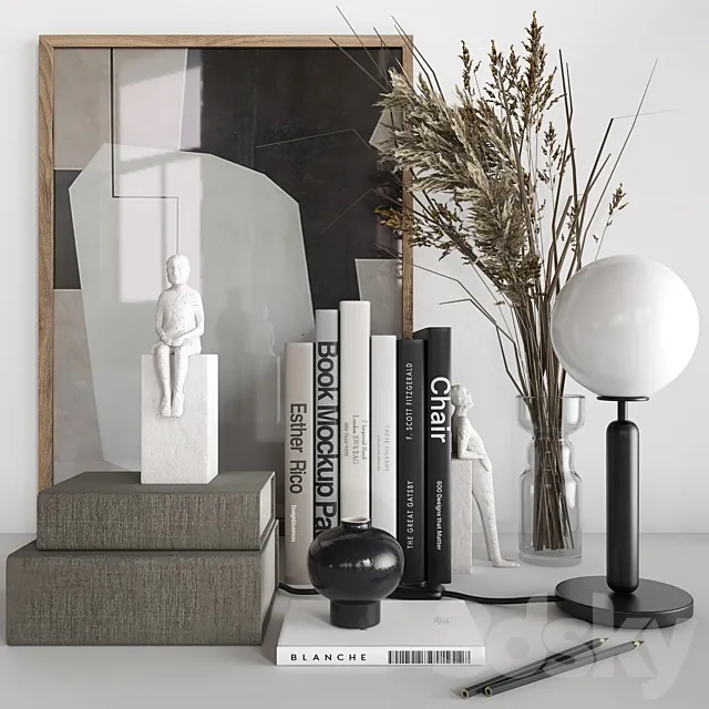 Decorative Set 3DModel