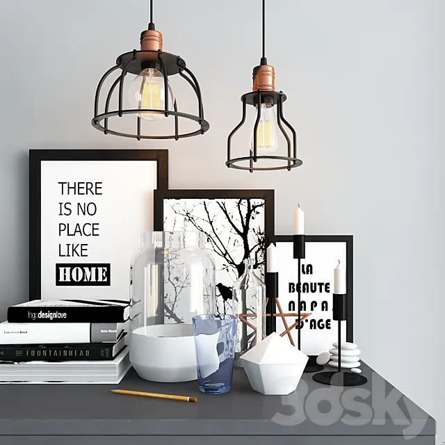 Decorative set 3DModel