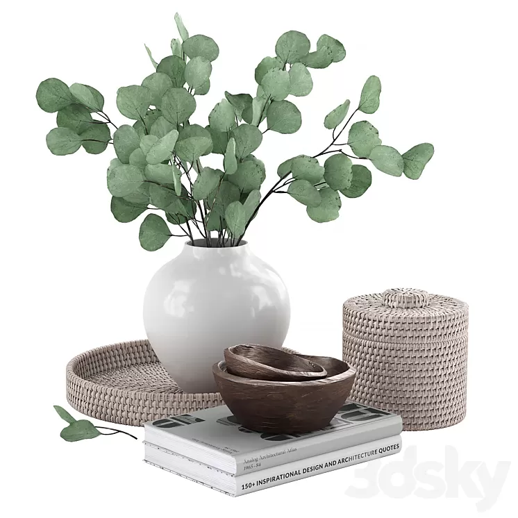 Decorative set 4 3D Model