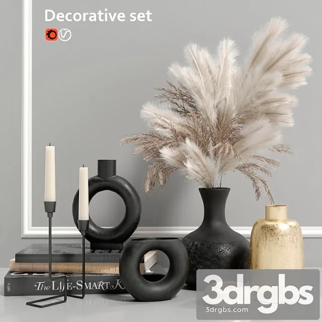 Decorative Set 4 3D Model Download Decorative Set 4 3D Model Download