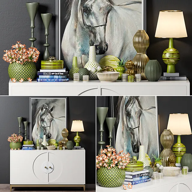 Decorative set-4 3DModel Decorative set-4 3DModel