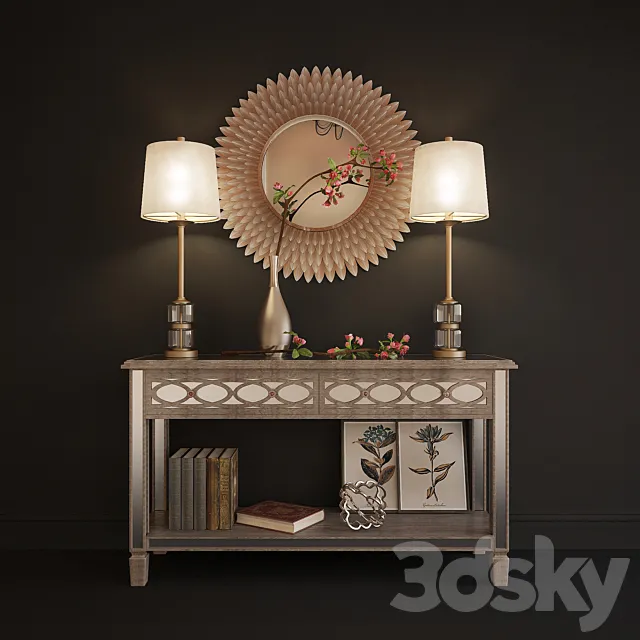Decorative set ?4 3DModel Decorative set ?4 3DModel