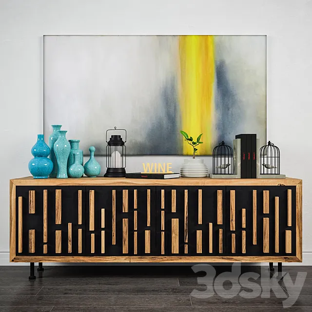 Decorative set 4 Vol 1 3DModel