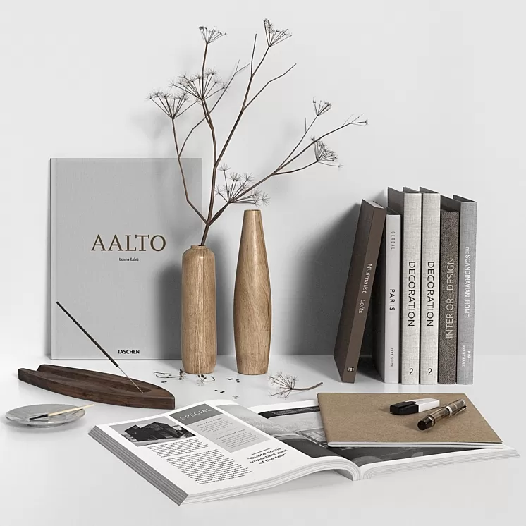 Decorative Set 40 3D Model