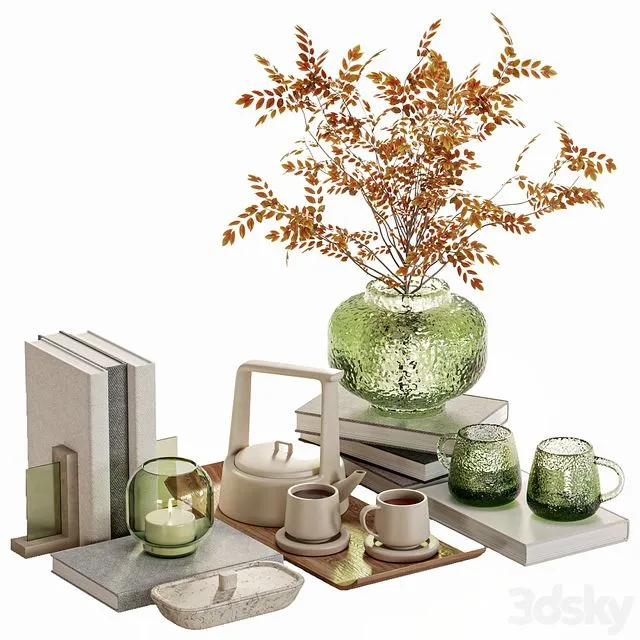 decorative set 40 3D Model