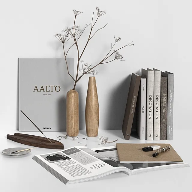 Decorative Set 40 3DModel