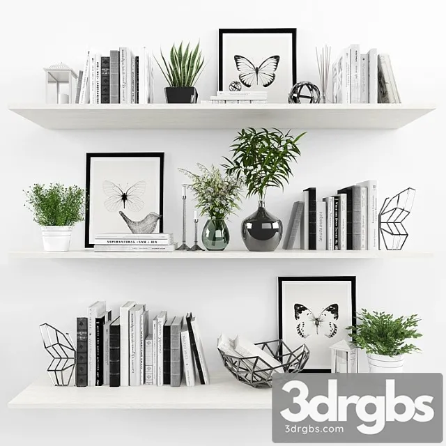 Decorative set 40_2 3D Model Download Decorative set 40_2 3D Model Download