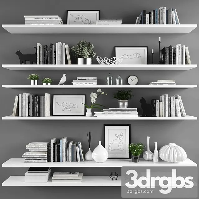 Decorative Set 41 2 3D Model Download Decorative Set 41 2 3D Model Download