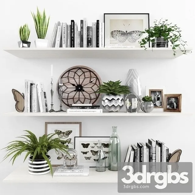 Decorative Set 41 3D Model Download Decorative Set 41 3D Model Download