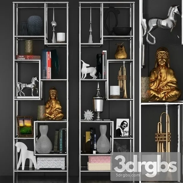 Decorative Set 42 3D Model Download Decorative Set 42 3D Model Download