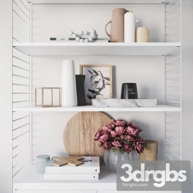 Decorative Set 44 3D Model Download Decorative Set 44 3D Model Download