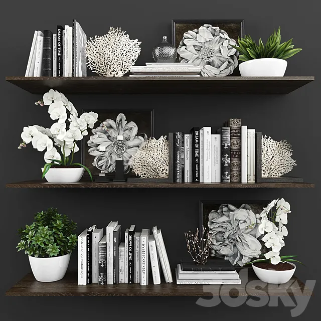 Decorative set 45 3D Model