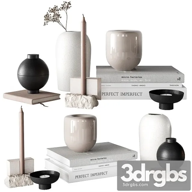 Decorative Set 451 3D Model Download Decorative Set 451 3D Model Download