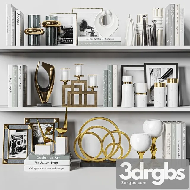 Decorative set 46 3D Model Download Decorative set 46 3D Model Download