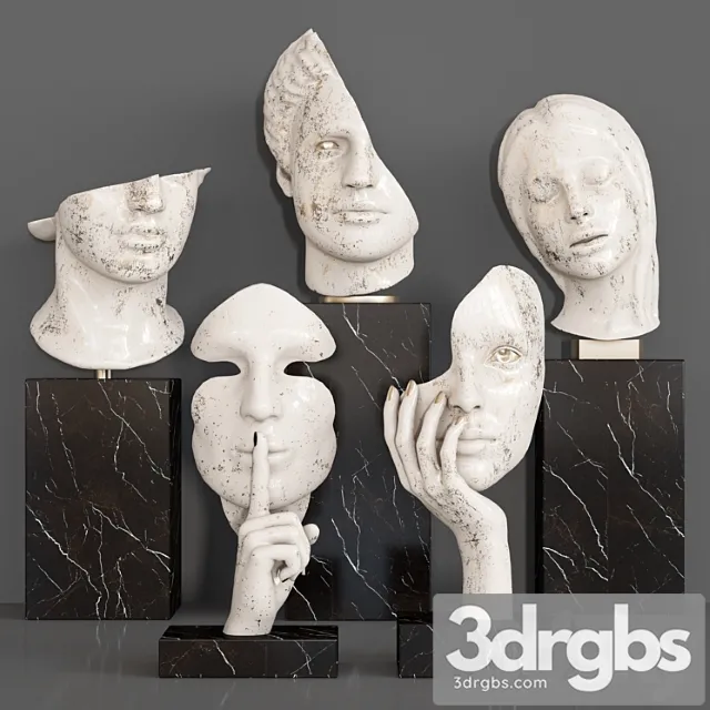 Decorative Set 47 4 3D Model Download Decorative Set 47 4 3D Model Download