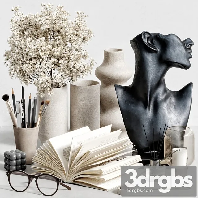 Decorative Set 48 21 3D Model Download Decorative Set 48 21 3D Model Download