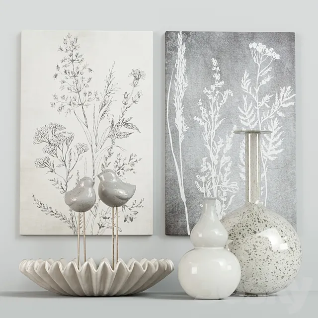 Decorative Set 48 3D Model