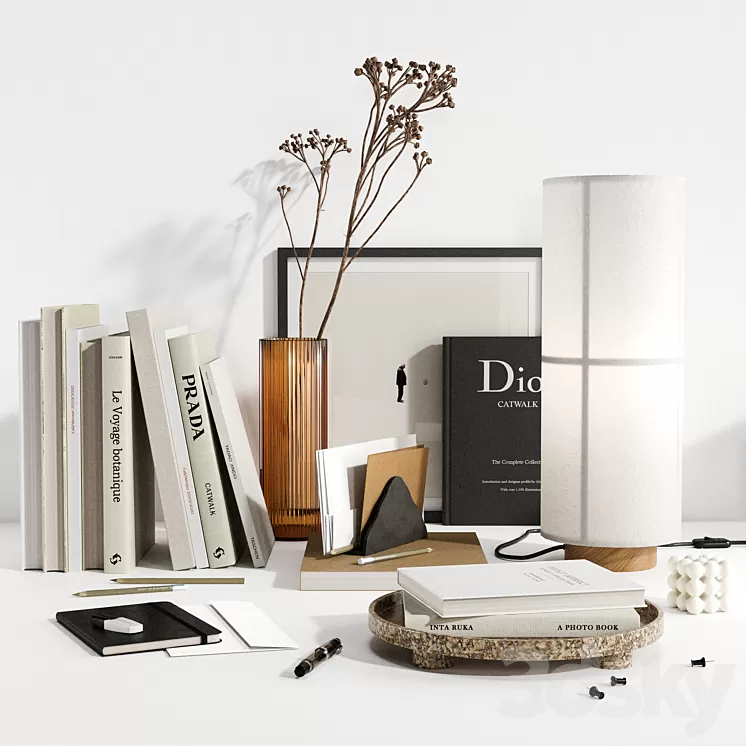 Decorative Set 48 3D Model Decorative Set 48 3D Model