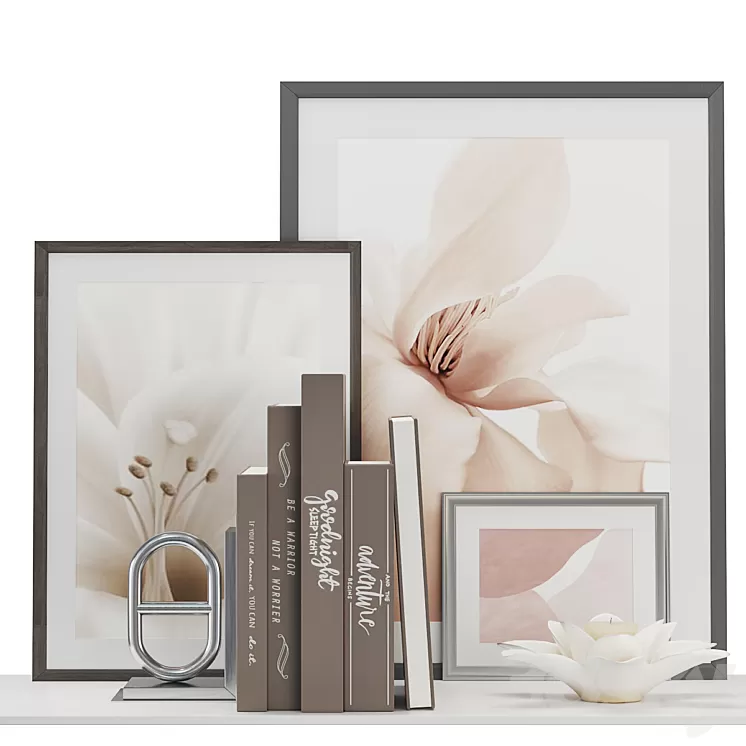 Decorative set 5 3D Model