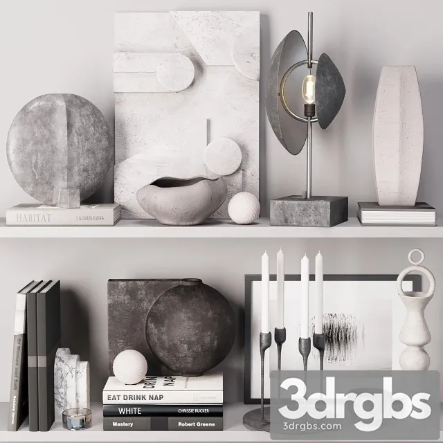 Decorative Set 5 3D Model Download Decorative Set 5 3D Model Download