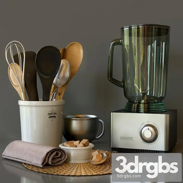 Decorative set 5 3D Model Download