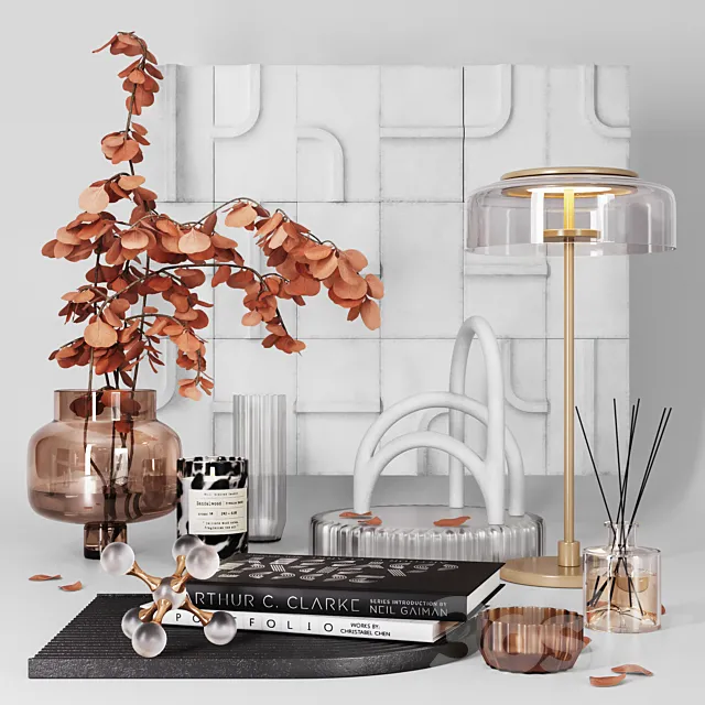 Decorative set 5 3DModel