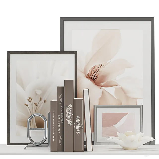 Decorative set 5 3DModel