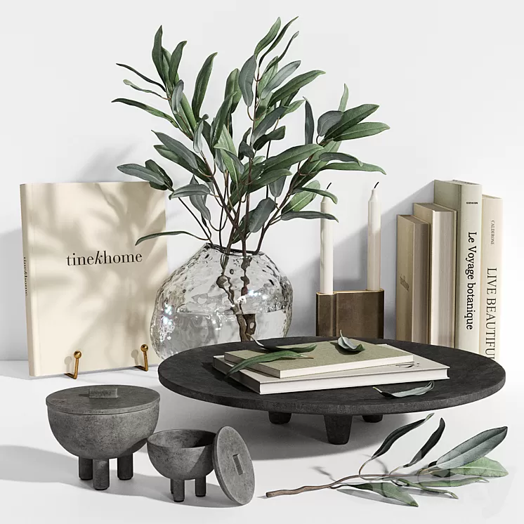 Decorative Set 50 3D Model Free Download Decorative Set 50 3D Model Free Download