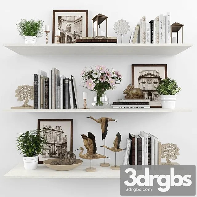 Decorative Set 51 1 3D Model Download Decorative Set 51 1 3D Model Download