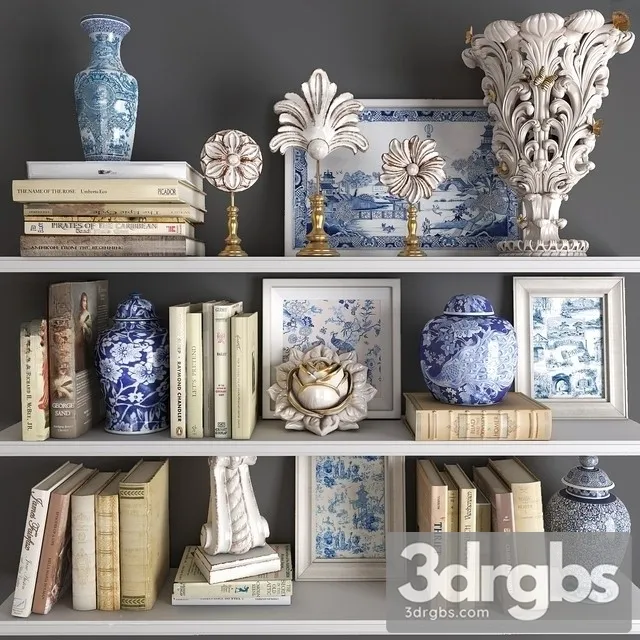 Decorative Set 51 3D Model Download Decorative Set 51 3D Model Download