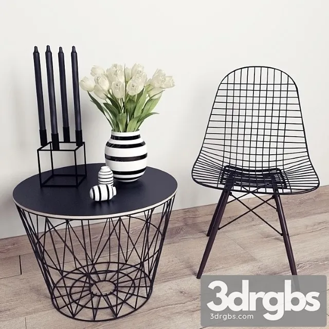 Decorative Set 513 3D Model Download Decorative Set 513 3D Model Download