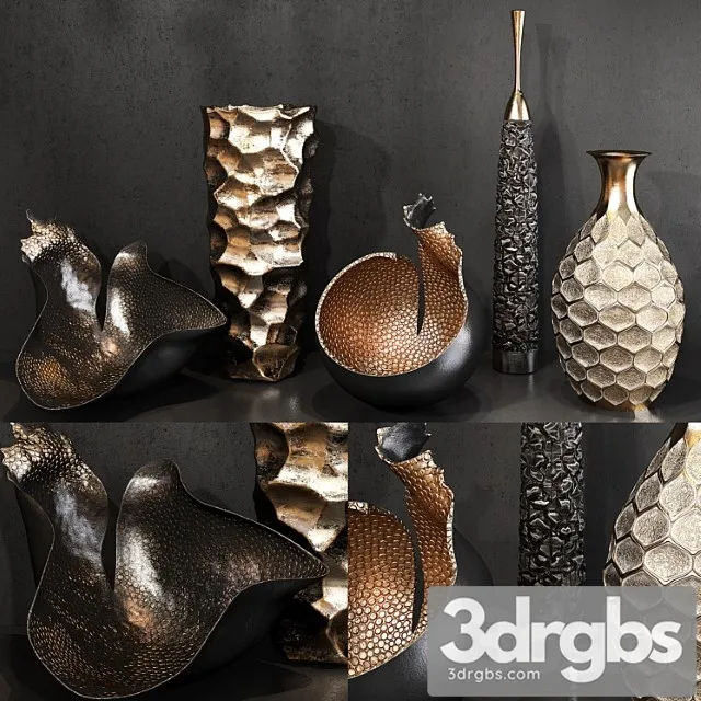 Decorative set 52 2 3D Model Download Decorative set 52 2 3D Model Download
